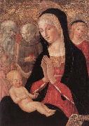 Francesco di Giorgio Martini Madonna and Child with Saints and Angels USA oil painting artist